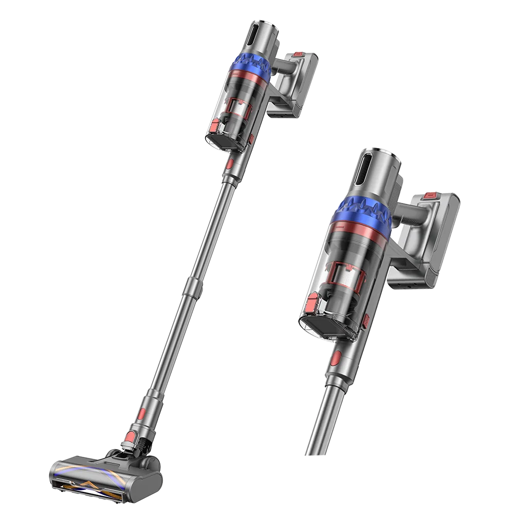 KTX-838995 Cordless Spin Dust Tool Vacuum Cleaner for Deep Cleaning - 34000PA Suction Power, 450W Battery-Powered Stick for Household Use