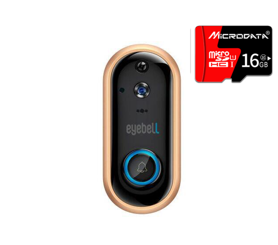 KTX-305427 Smart Remote Home Monitoring Doorbell with HD Video and Two-Way Audio