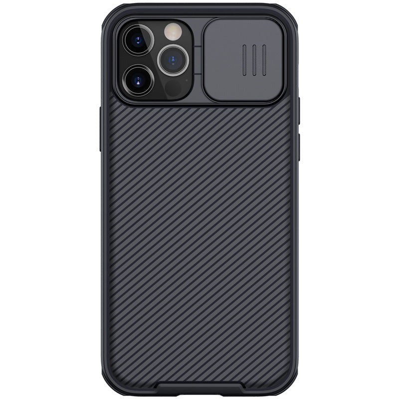 KTX-008083 Magnetic Protective Case for iPhone 12 Mini, 12/12 Pro, and 12 Pro Max - Black Mirror Finish