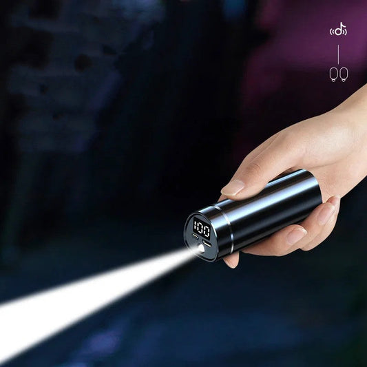 KTX-014483 Cylindrical Sports In-Ear Bluetooth Headset with 35 Hours Playtime and CVC8.0 Noise Cancellation