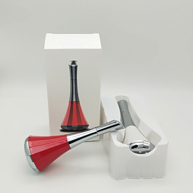 KTX-158931 Microcurrent Facial Beauty Instrument - Battery-Powered, Compact Design in White, Pink, Gold, Red