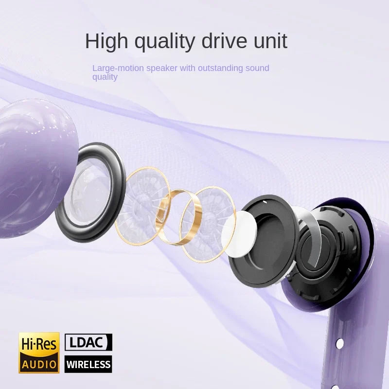 KTX-050835 TWS In-Ear Headset with Smart Touch Screen, Bluetooth Connectivity, LED Battery Indicator