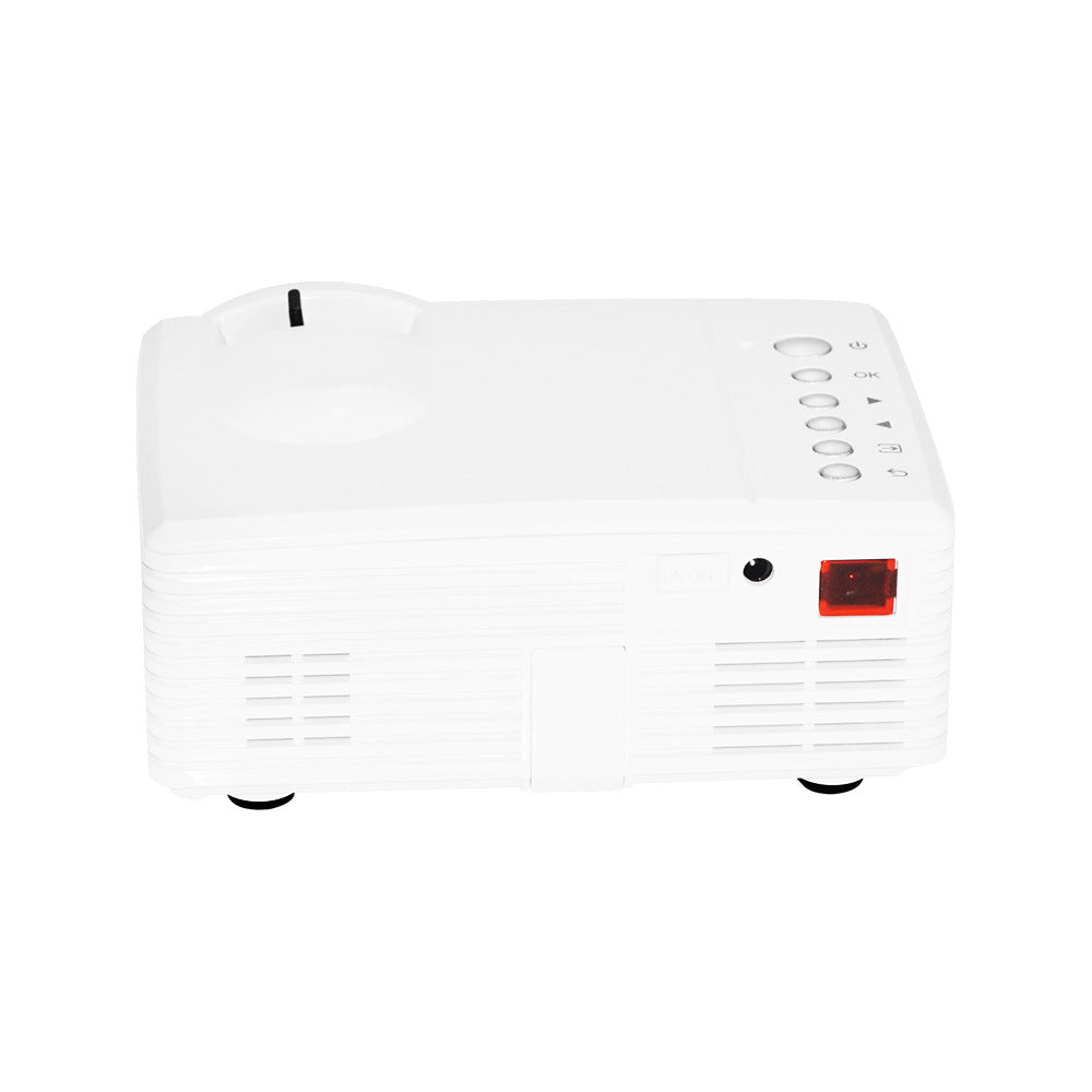 KTX-865107 Children's Projector 320x240 Resolution with 450 Lumens Brightness and Adjustable Screen Size 20-80 Inches