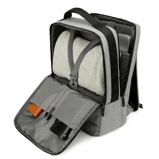 KTX-618003 Durable USB Charging Travel Laptop Backpack with Large Capacity for Office and Outdoor Use