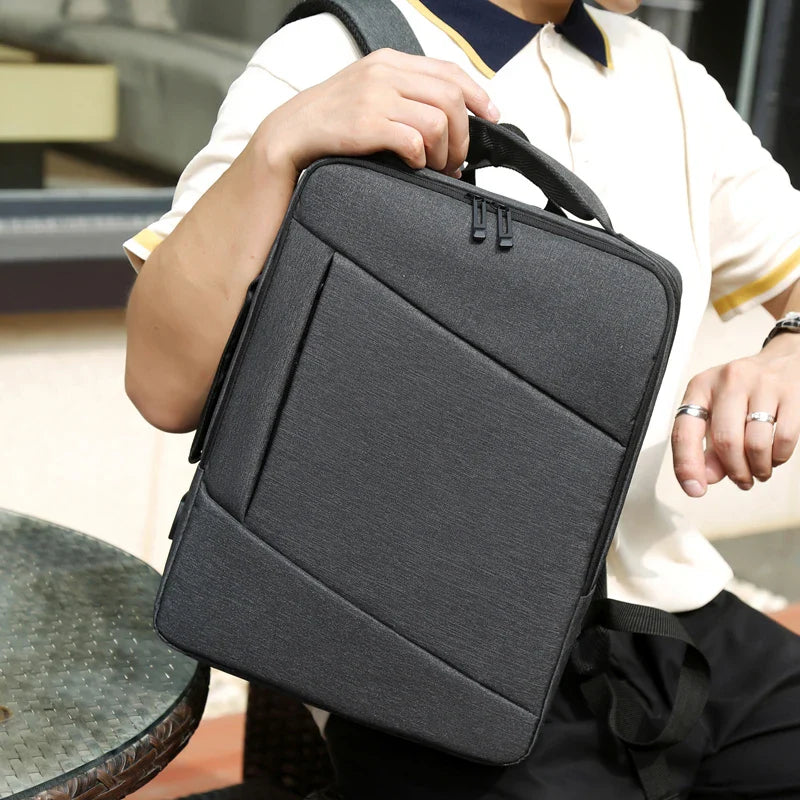 KTX-618003 Durable USB Charging Travel Laptop Backpack with Large Capacity for Office and Outdoor Use