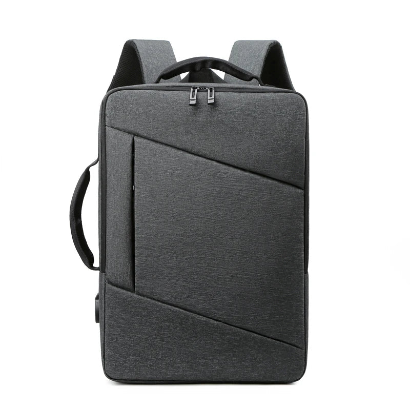 KTX-618003 Durable USB Charging Travel Laptop Backpack with Large Capacity for Office and Outdoor Use