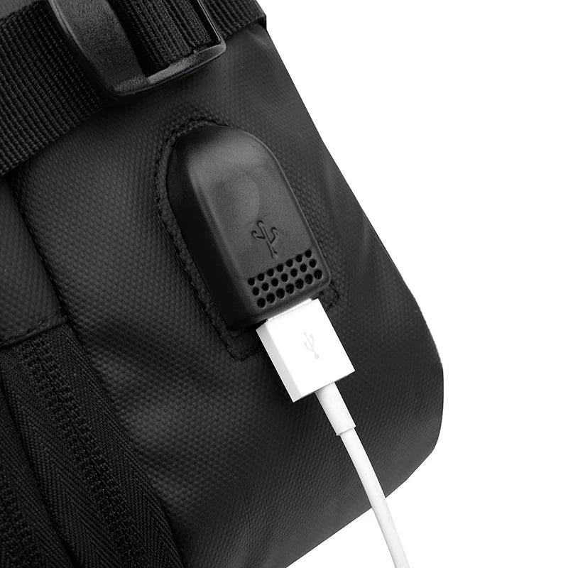 KTX-173907 Waterproof Business Laptop Backpack with Large Capacity and Lightweight Design for Office Use