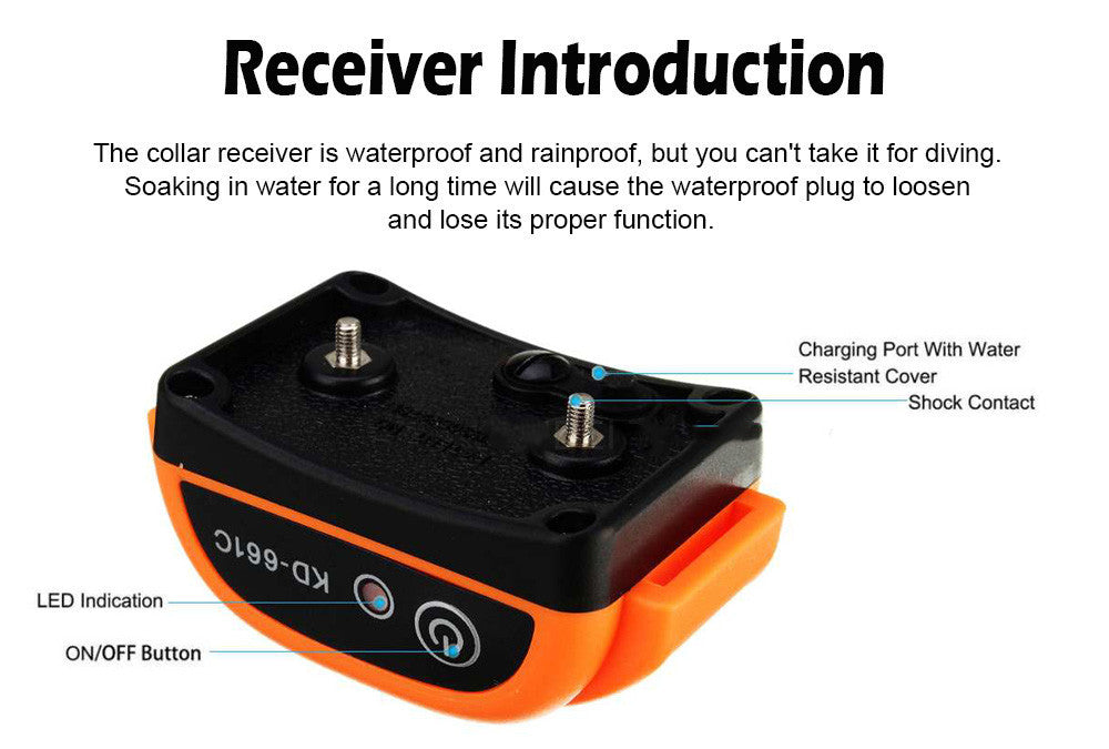JMT-907914 Wireless Waterproof Electric Dog Fence with Vibration Features