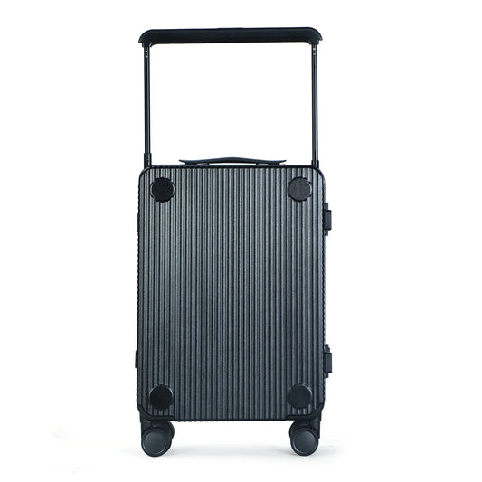KTX-306451 Personalised Aluminium Trolley Travel Suitcase with Wide Frame
