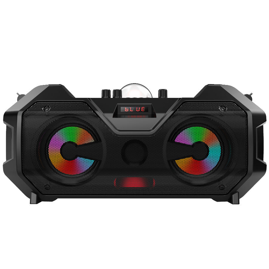 KTX-281683 Bluetooth Portable Speaker with Dual Microphone and Multi-Function Features