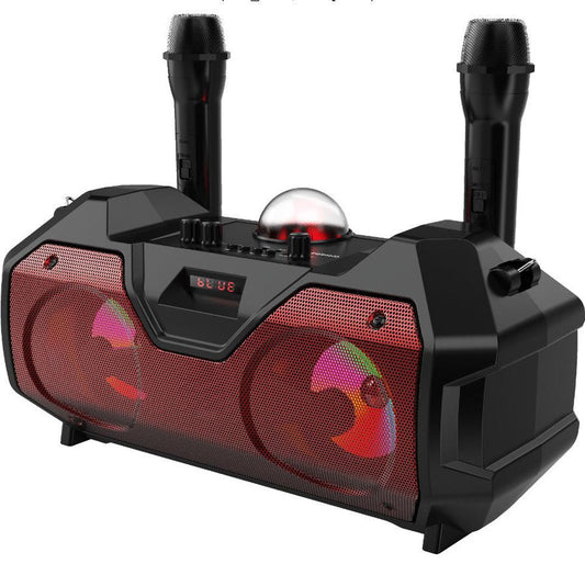 KTX-281683 Bluetooth Portable Speaker with Dual Microphone and Multi-Function Features