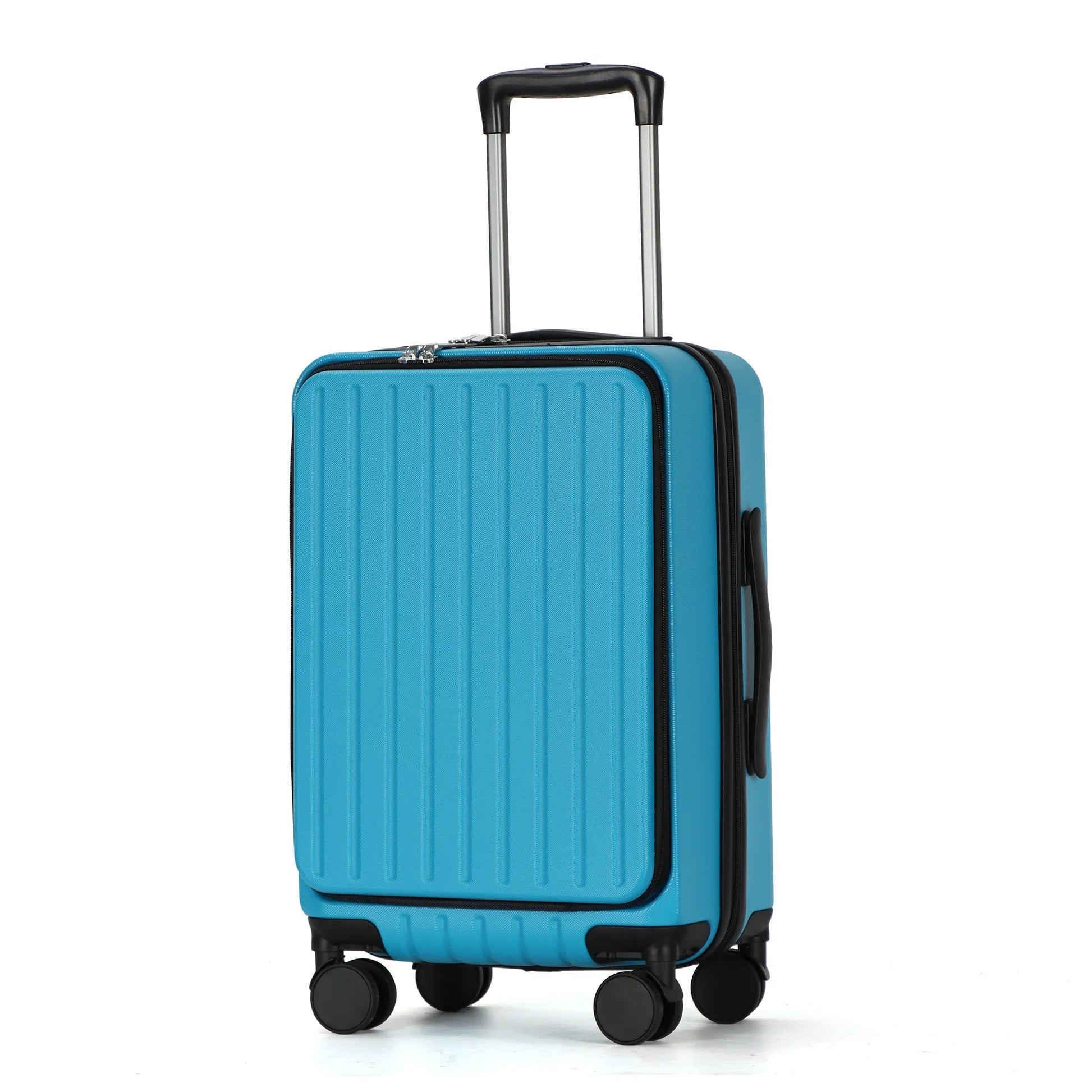 KTX-649939 Custom Logo 4-Wheel ABS Trolley Suitcase with Laptop Compartment for Travel