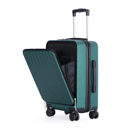 KTX-649939 Custom Logo 4-Wheel ABS Trolley Suitcase with Laptop Compartment for Travel