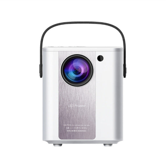 KTX-016595 Portable Mini HD Projector with Same Screen Functionality - Black & White Editions Available