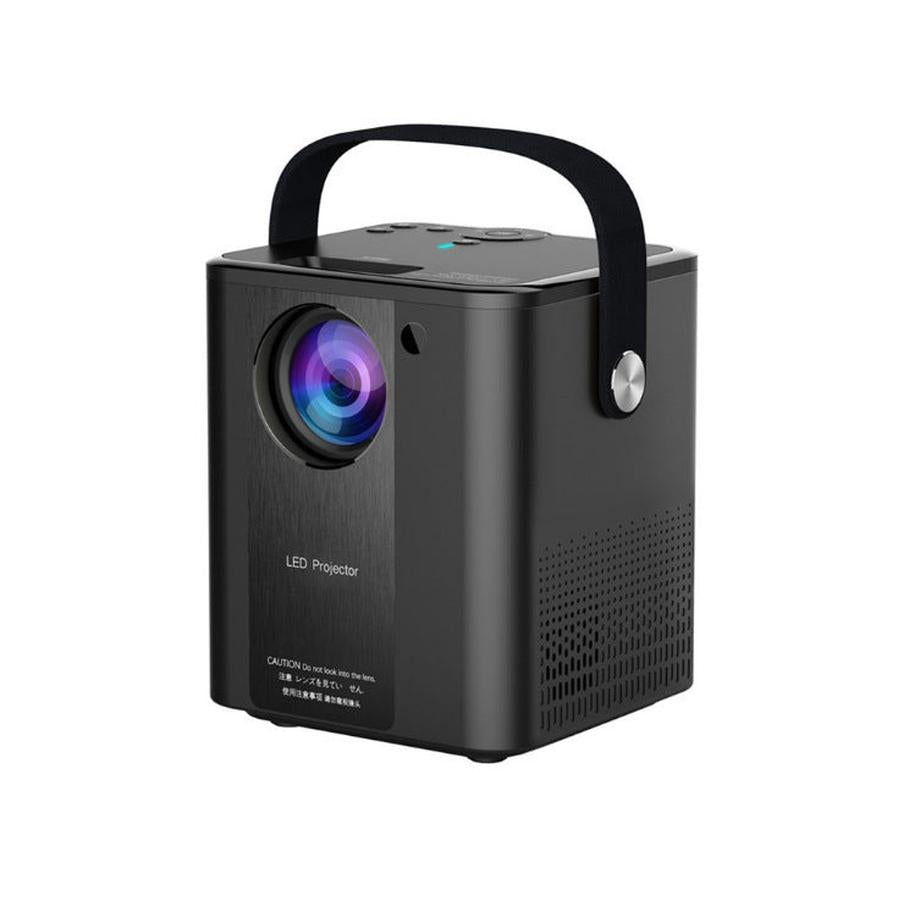 KTX-016595 Portable Mini HD Projector with Same Screen Functionality - Black & White Editions Available