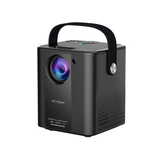 KTX-016595 Portable Mini HD Projector with Same Screen Functionality - Black & White Editions Available