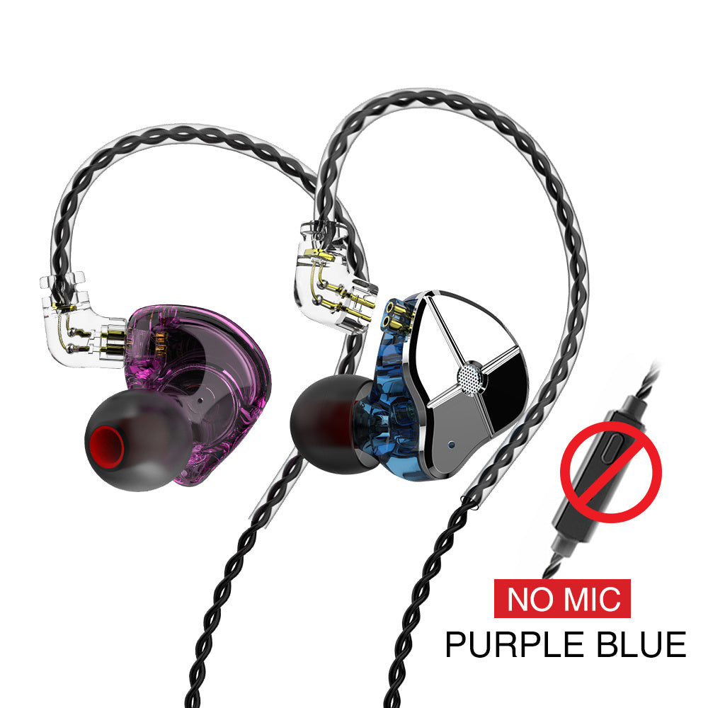 KTX-015635 TRN ST1 In-Ear Earphones with Hybrid Driver, Microphone Optional, 3.5mm Connector, 1.2m Cable Length