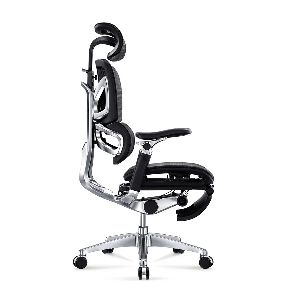 KTX-931411 Ergonomic High Back Mesh Office Chair with Adjustable 7D Armrests and Contemporary Design