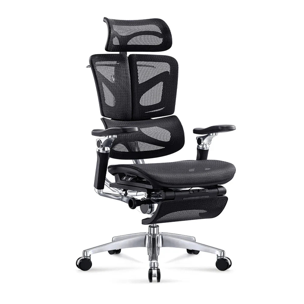 KTX-931411 Ergonomic High Back Mesh Office Chair with Adjustable 7D Armrests and Contemporary Design