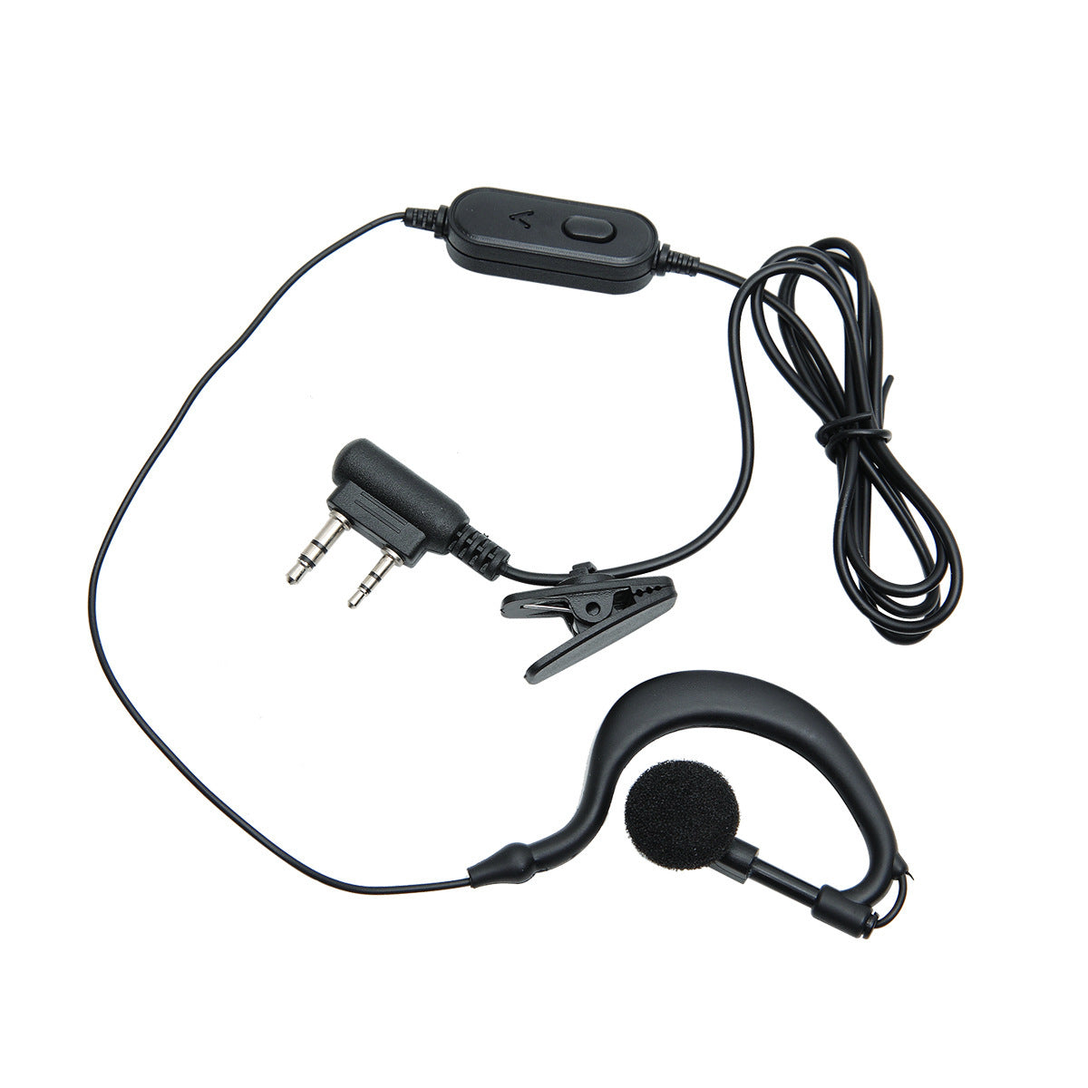 KTX-555731 Universal Sequin Headset for Walkie-Talkie Compatibility with Model BF-888S 5R