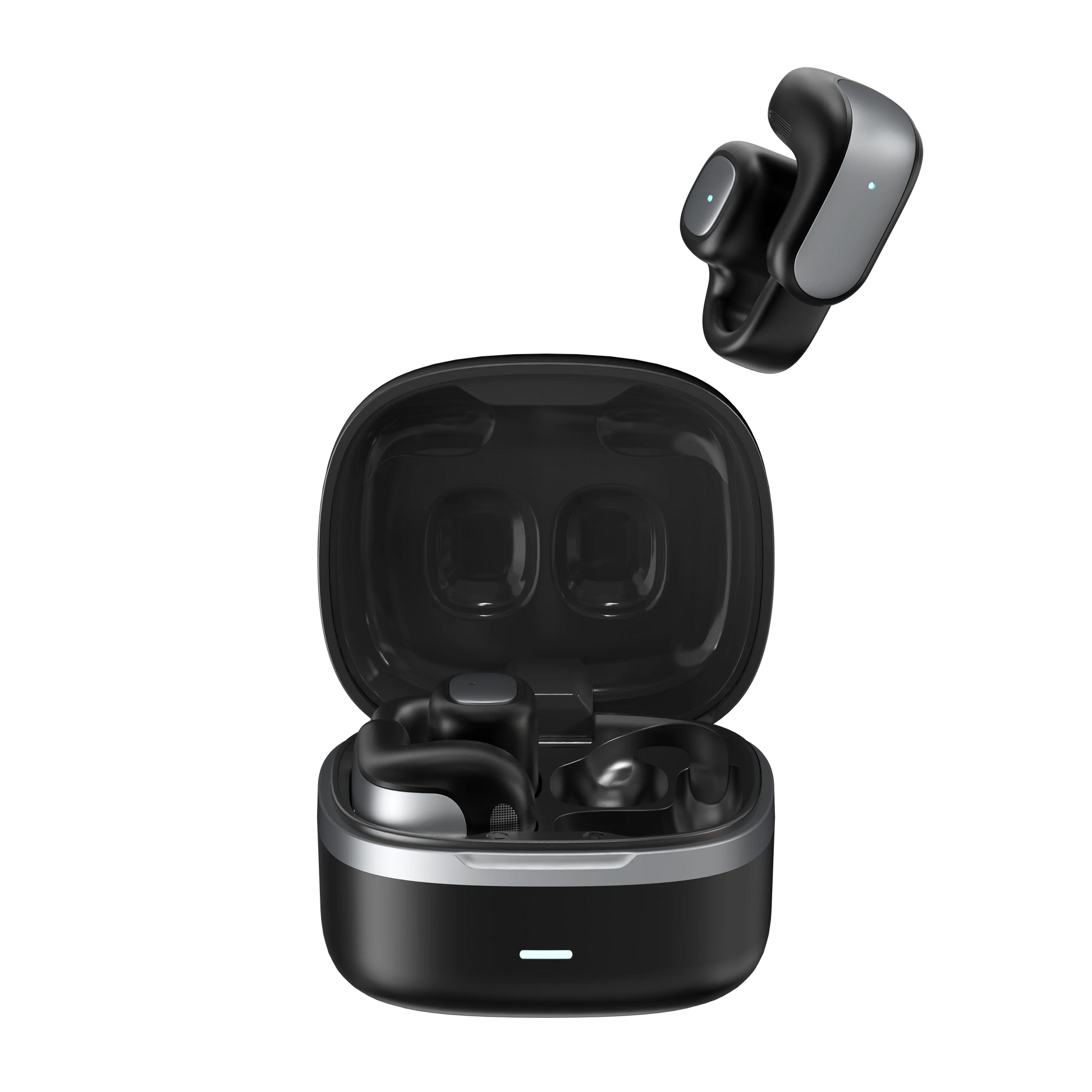 KTX-002259 YX40 ENC Noise Cancelling Earbuds with LED Battery Indicator for Sports Use, Includes Microphone