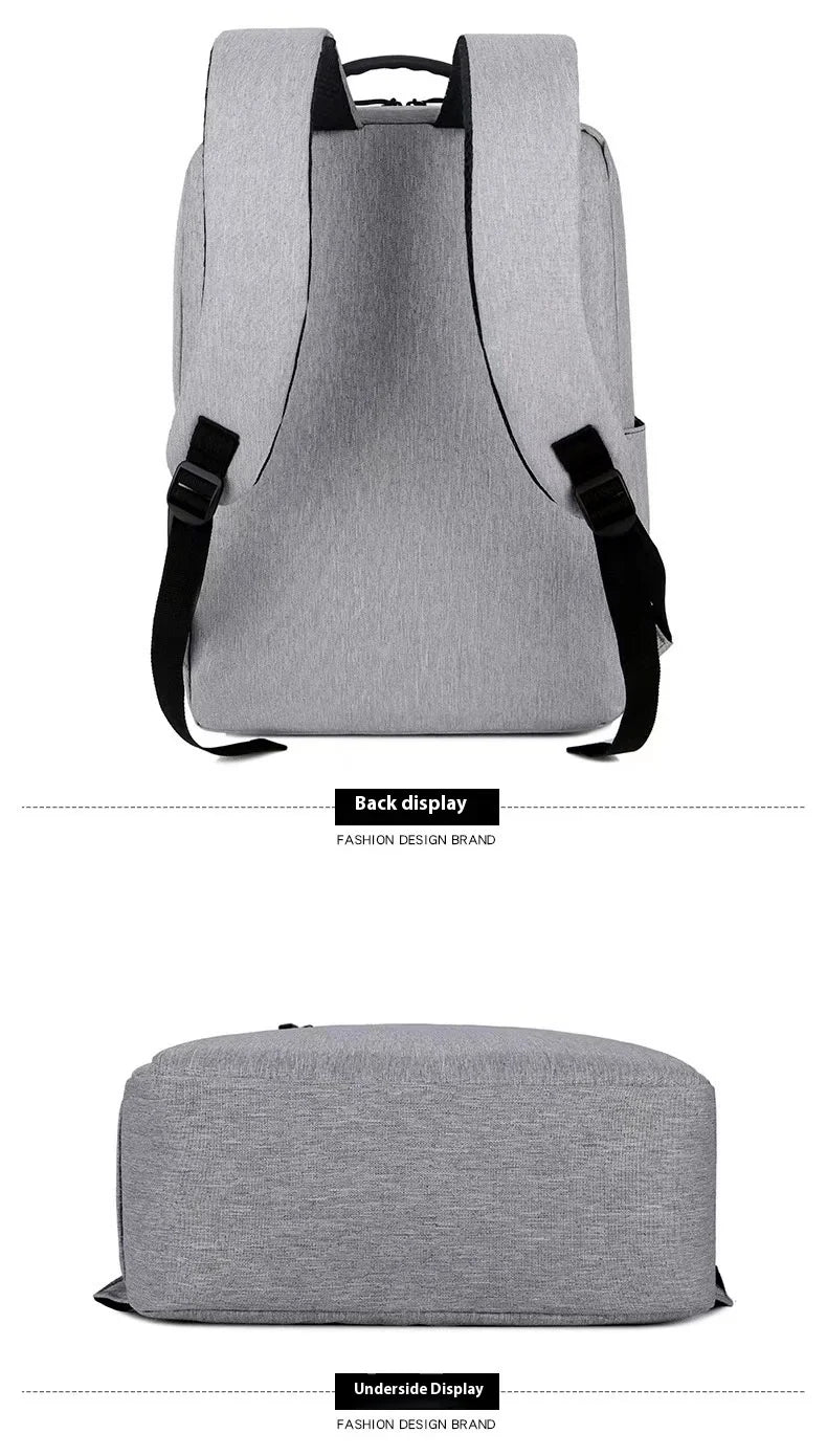 KTX-440659 Customisable Waterproof Travel Laptop Bag with USB Ports and Oxford Material