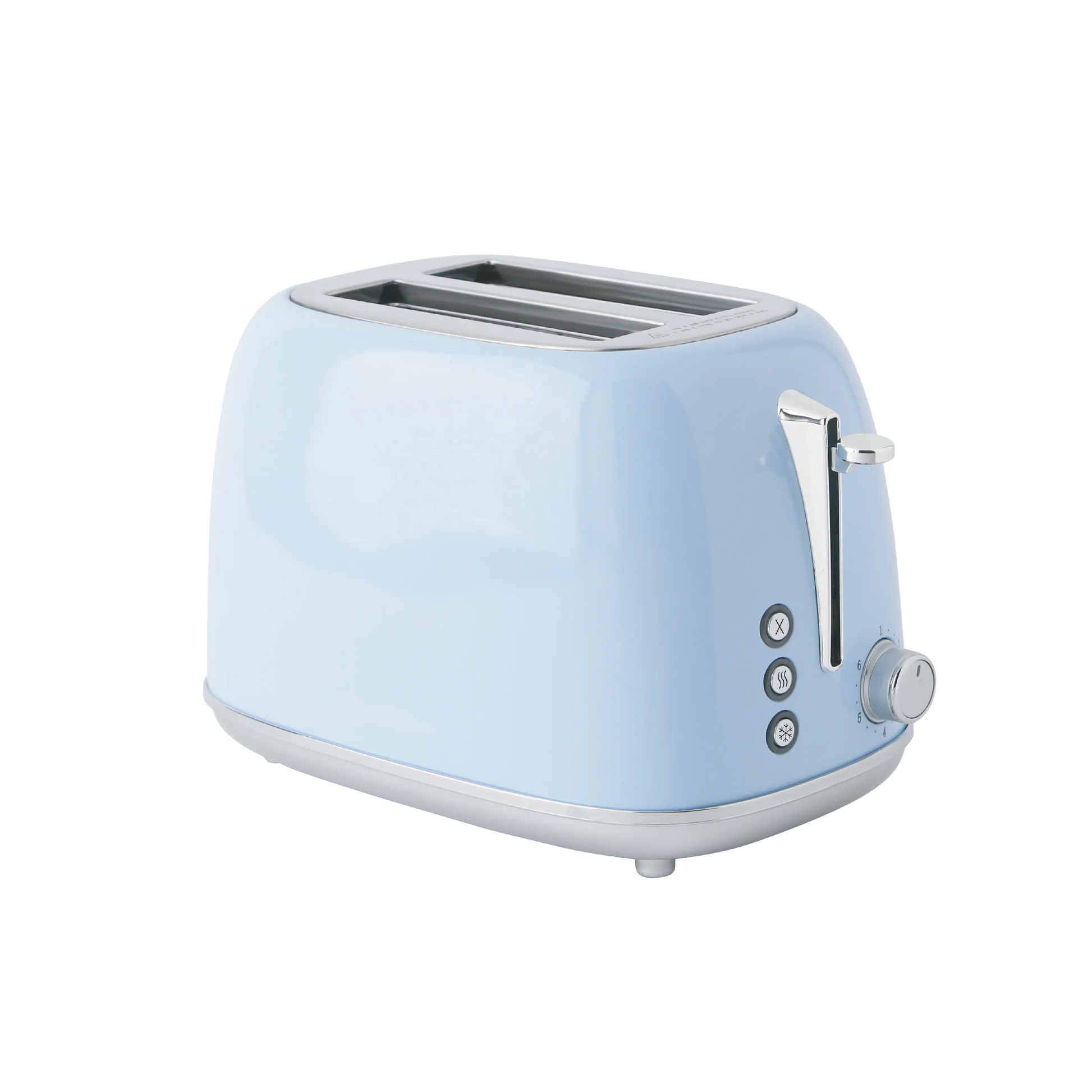 KTX-963475 Compact 2-Slice Grill Toaster with Wide Slots and Adjustable Settings