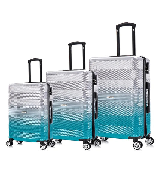 KTX-701971 Versatile 3-Piece Minimalist Travel Suitcase Luggage Set