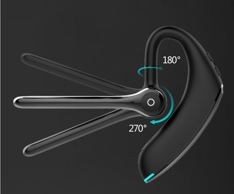 KTX-395347 Wireless Over-Ear Bluetooth Headset with Call and Music Support, Unilateral Design, 10m Range, Battery Display