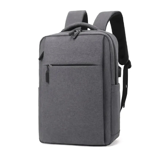 KTX-569427 Stylish Lightweight Laptop Backpack with USB Charging Port and Mezzanine Design for Outdoor and Business Use