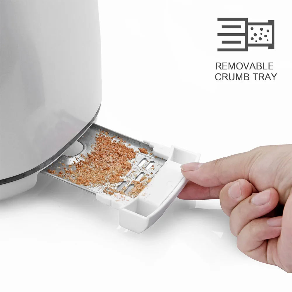 KTX-405267 Compact Automatic Bread Maker with LED Night Light for 2 Slice Toasting