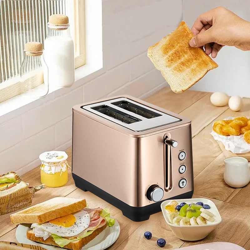 KTX-683219 Compact 2-Slice Bread Toaster for Efficient Kitchen Use