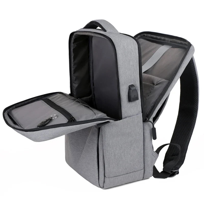 KTX-568275 Custom Logo Large Capacity Travel Laptop Backpack with USB Charging for Outdoor Use