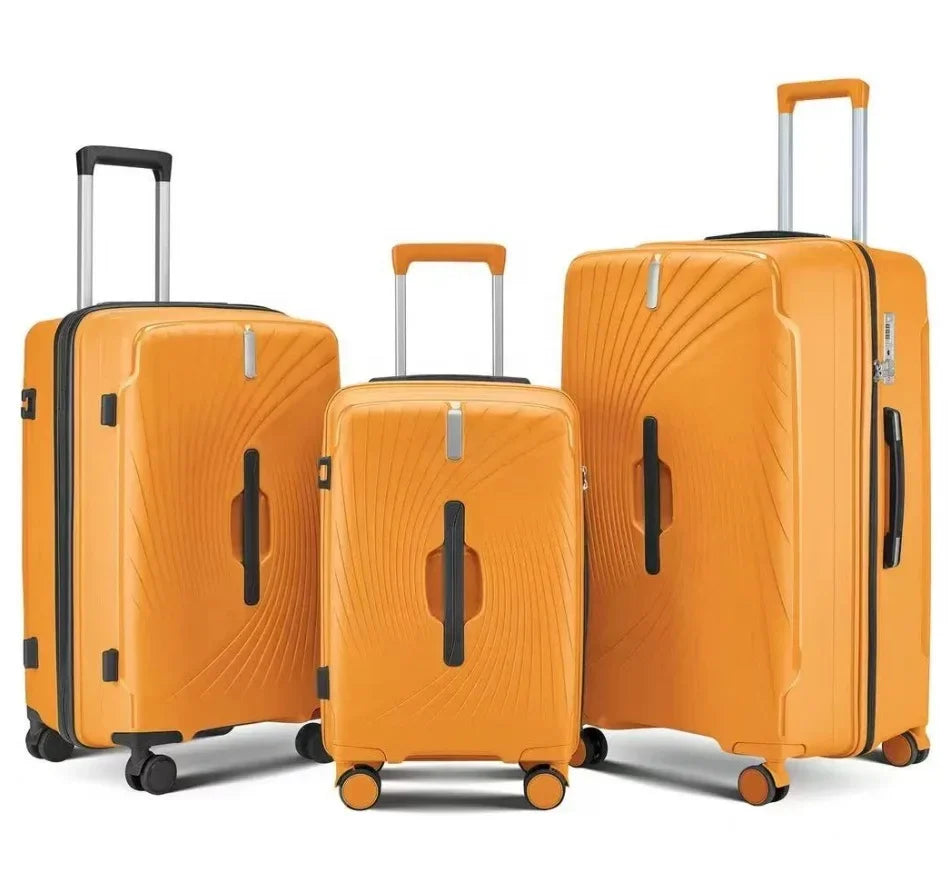 KTX-733587 Lightweight Durable Travel Suitcase with 4-Wheel Design for Effortless Mobility