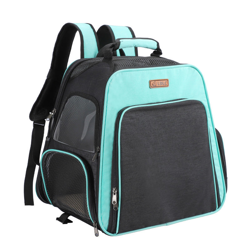 JMT-923594 Cat-Friendly Shoulder Backpack for Comfortable Pet Travel