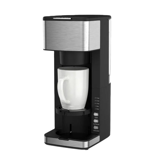 KTX-329363 Single Serve Coffee Maker with Reusable Capsule Filter for Fresh Brews
