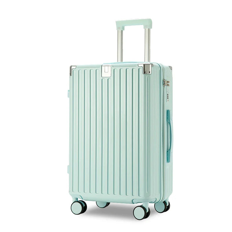 KTX-835347 Durable 4-Wheel Soft Shell Travel Luggage Set with Carry-On Suitcase