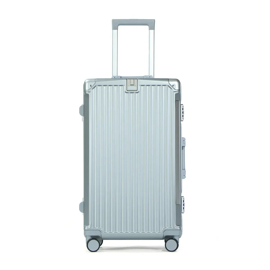 KTX-863507 Aluminium Frame PC Trolley Case Travel Suitcase with Durable Wheels