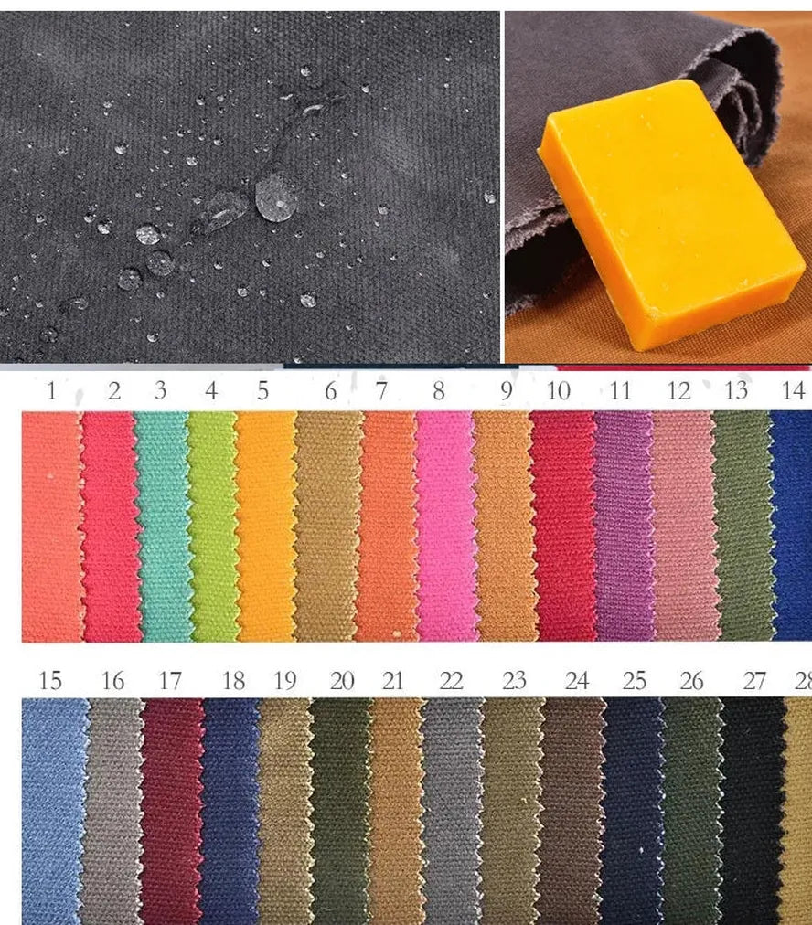 KTX-812307 Vintage Batik Canvas Travel Duffel Bag with Large Capacity and Multi-Colour Options