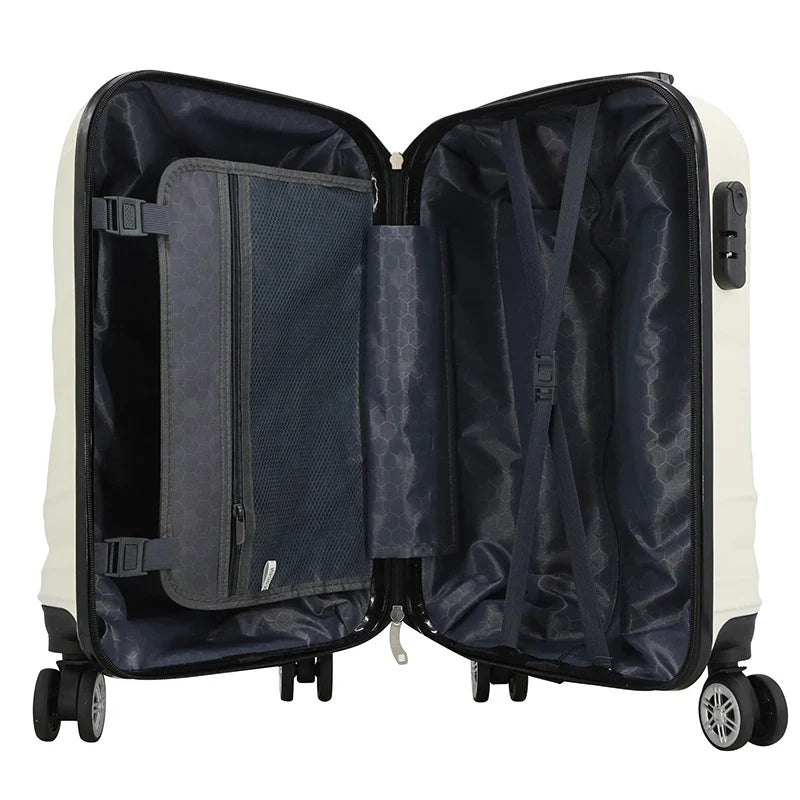 KTX-141459 Customisable Travel Luggage with 4 Wheels, Available in 12 to 28 Inches, Durable ABS Trolley Bag