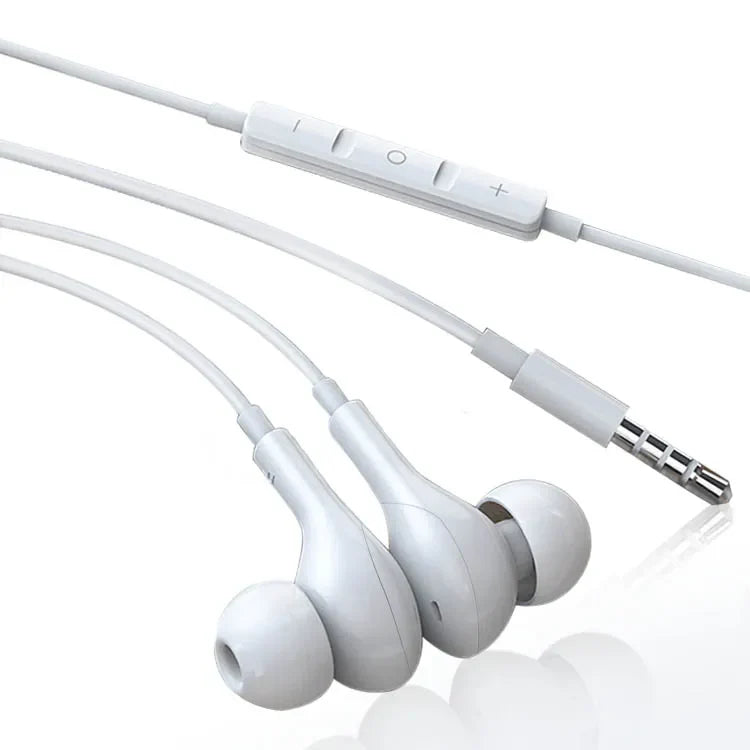 KTX-616787 Wired 3.5mm Earbuds with Microphone and Volume Control for iPhone