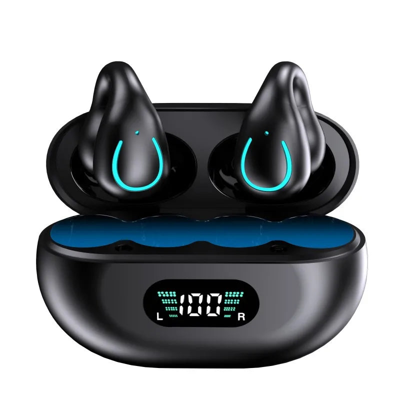 KTX-804499 Q71 TWS Earphones with LED Battery Indicator, Waterproof Design, and Noise Cancelling Features