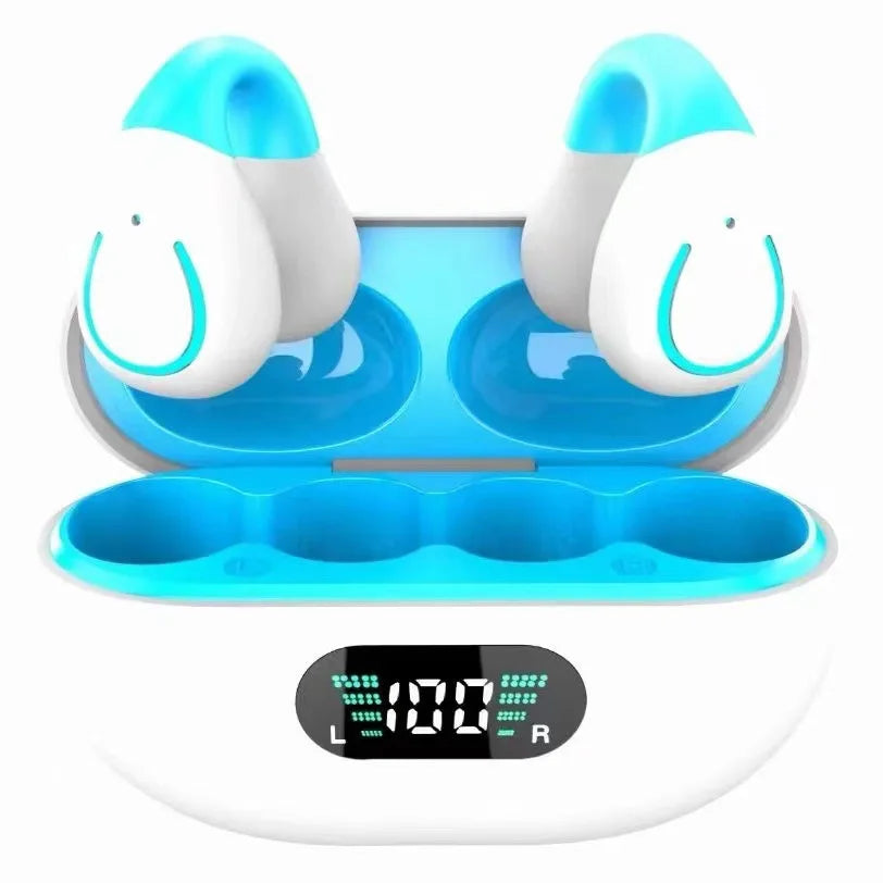 KTX-804499 Q71 TWS Earphones with LED Battery Indicator, Waterproof Design, and Noise Cancelling Features