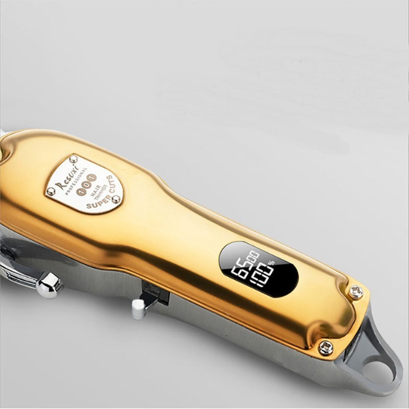 KTX-795859 Electric Hair Clipper with LCD Display and Adjustable Stainless Steel Blade