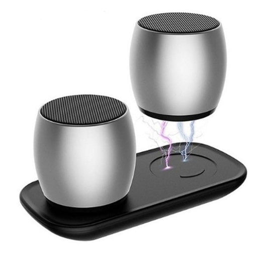 KTX-036499 Multifunctional Bluetooth Speaker with Magnetic Charging Base and Wireless Stereo Capability