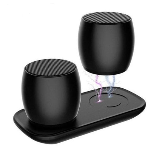 KTX-036499 Multifunctional Bluetooth Speaker with Magnetic Charging Base and Wireless Stereo Capability