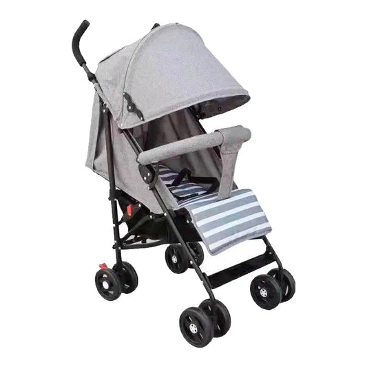 KTX-993235 Lightweight Durable Baby Stroller with Comfortable Mechanical Backrest - Available in Red, Purple, Green, and Gray