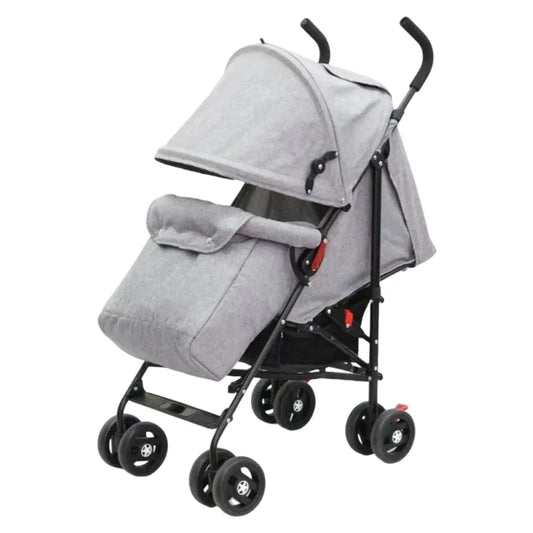 KTX-993235 Lightweight Durable Baby Stroller with Comfortable Mechanical Backrest - Available in Red, Purple, Green, and Gray