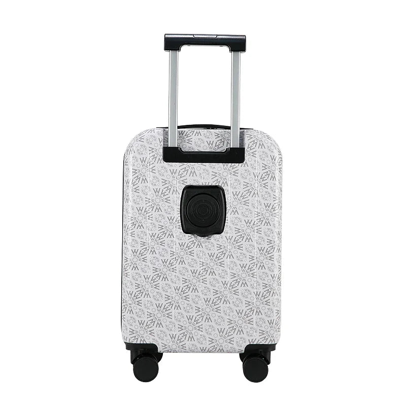 KTX-159571 Lightweight Softside Medium-Size Carry-On Luggage Set with Open-Top Design
