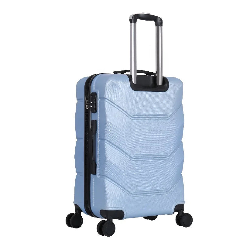 KTX-273683 Classic ABS Trolley Luggage Set - Durable Suitcase with Smooth-Glide Wheels